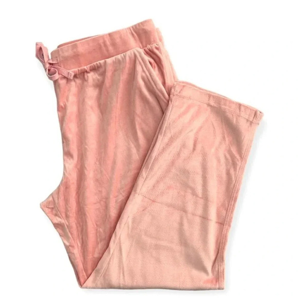 Jane Ashley Women's Plus Size Drawstring Waist Straight Leg Sweatpants - Picture 4 of 5